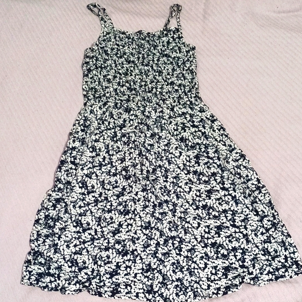 New Look Navy Floral Dress
